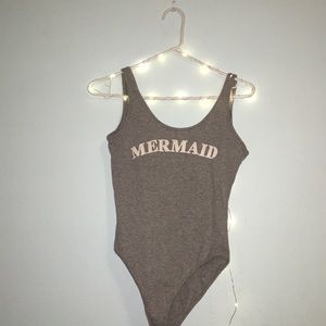 Forever 21 “Mermaid” Body Suit